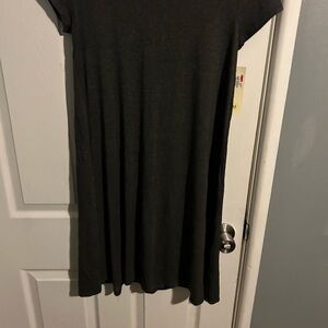 Racers gray baby doll dress